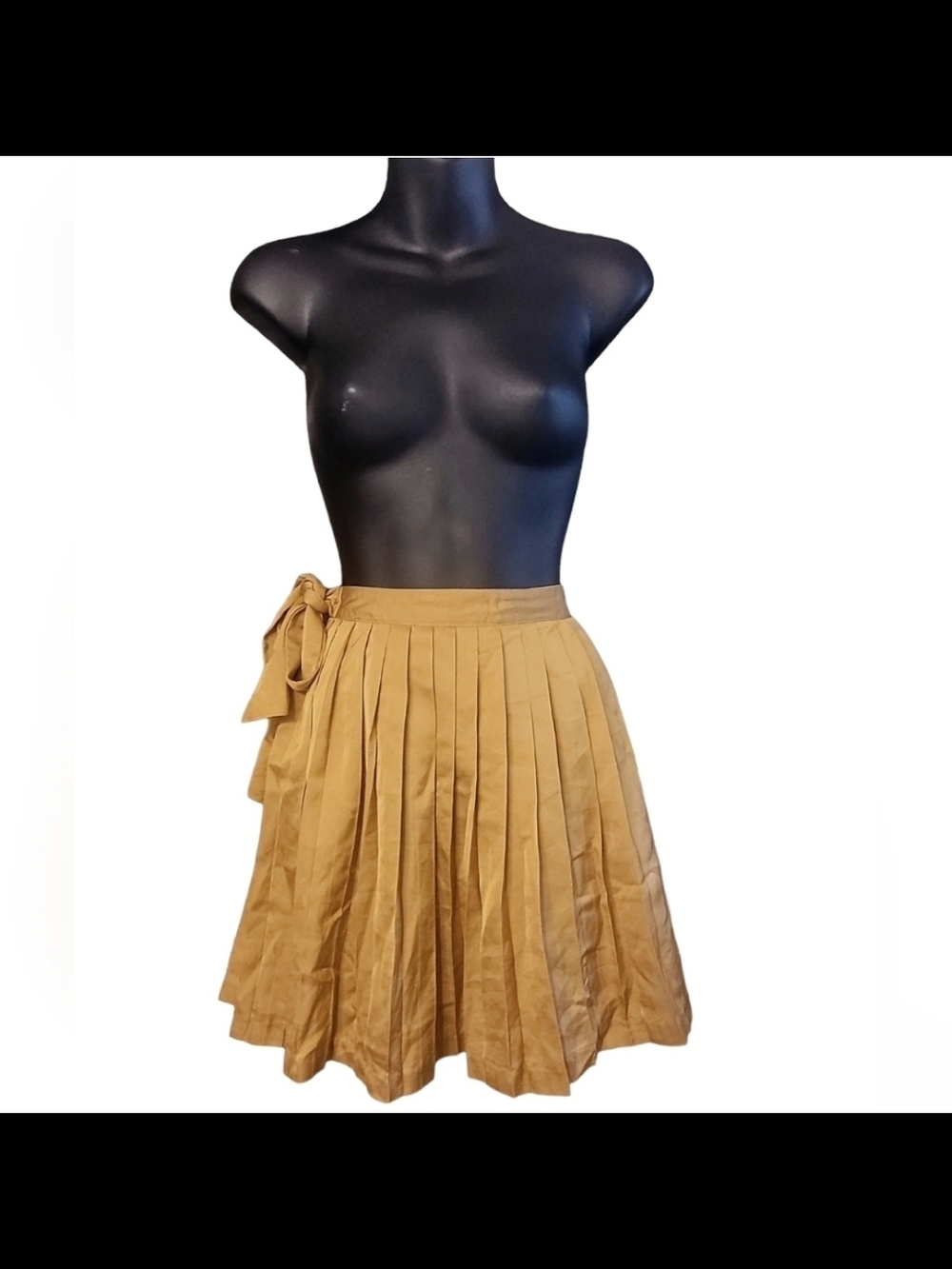Y2K GAP Satin Pleated Mini Skirt Sz 0